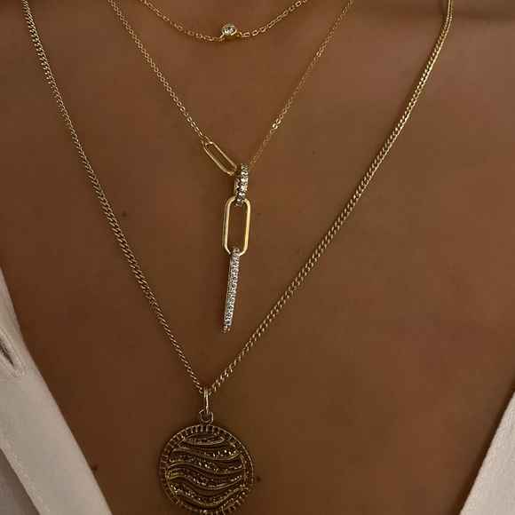 Gold necklace - Picture 3 of 3